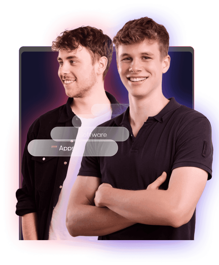 Philipp Stapf und Aaron Hermann – Gründer von PANDADEV, Digitalagentur in Heilbronn