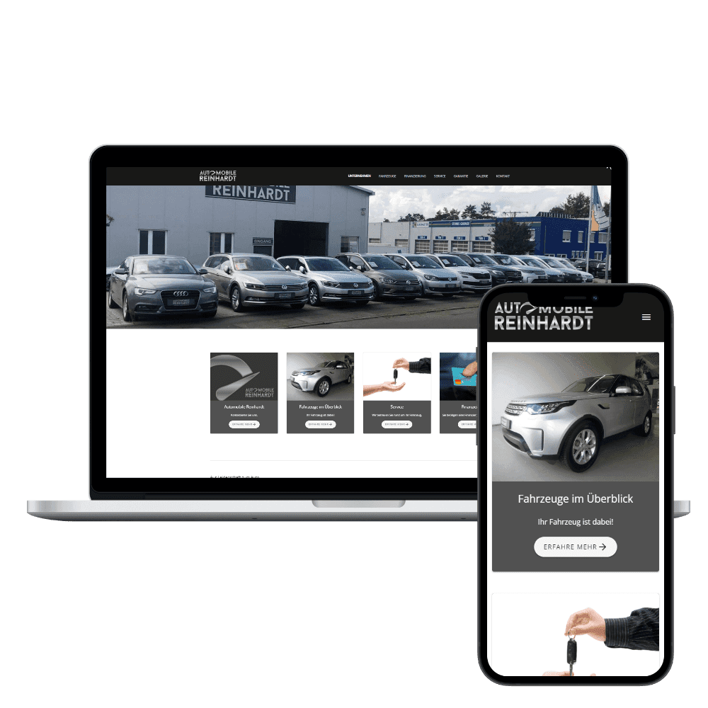 Webseite Projekt: Automobile Reinhardt