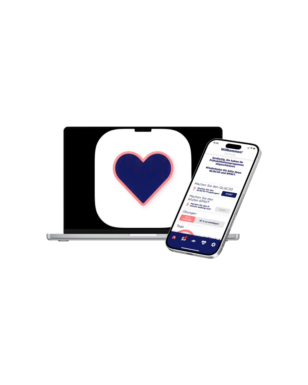 App · Software Projekt: Capreolos – Betrieb & Wartung der Software hinter der digitalen Prähabilitations-Plattform Prep4Surg